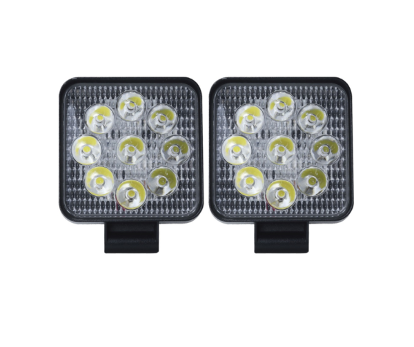 FAROL LED BIVOLT 9LEDS (par)