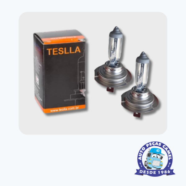 LAMPADA FAROL H7 12V TESLLA